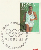 Tonga – 1988 - XXIV Olympiad – Canoeing - Tonga (1970-...)