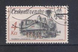 Czechoslovakia  1987  Mi Nr 2914   (a1p4) - Eisenbahnen