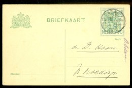 HANDGESCHREVEN BRIEFKAART Uit 1921 Van OBDAM  Naar NIEUWE NIEDORP (9834e) - Cartas & Documentos