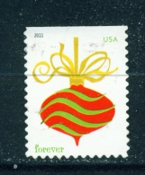 USA  -  2011  Christmas  Forever  Used As Scan - Used Stamps
