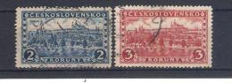 Czechoslovakia  1926/7    Mi Nr 253/4     (a1p5) - Usados