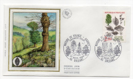 1985--enveloppe 1er Jour - FDC "Soie" -arbre--Orme De Montagne --cachet  ORLEANS--45 - 1980-1989