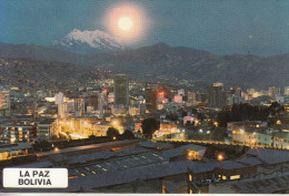 Bolivie - Splendide Vue De Nuit De La Capitale LA PAZ - Bolivië