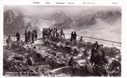 Germany - Zugspitze - View Of The Alps / Stamp Stempel Bayerische Zugspitzbahn Gipfelstation - Zugspitze
