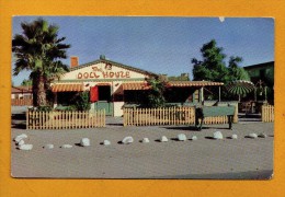 United States , Etats Unis California Californie Palm Springs  " The Doll House " George And Ethel Strebe Tops In Food - Palm Springs