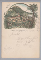 AK DE He KÖNIGSTEIN 1898-07-31 Litho - Königstein