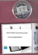 OOSTENRIJK  1 1/2 EURO 2013 PHILHARMONIKER IN BOX 1 Ounce Zilver - Austria