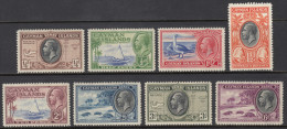 Cayman Islands 1935 George V Definitives: Country Motifs. Part Set To 6P MH - Kaaiman Eilanden