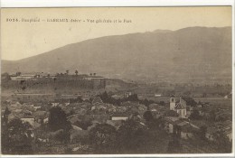 Carte Postale Ancienne Barraux - Vue Générale Et Le Fort - Barraux