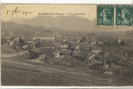 Carte Postale Ancienne Barraux - Vue Générale - Barraux