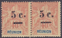 Réunion N°  52 ** Type Groupe En Paire (variété) - Nuevos