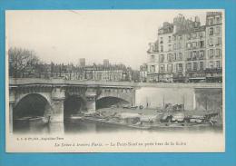 CPA La Seine à Travers PARIS - Le Pont-Neuf Au Petit Bras De La Seine - De Seine En Haar Oevers