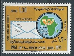1972 SOMALIA UNIONE POSTALE AFRICANA MNH ** - VA34 - Somalia (1960-...)