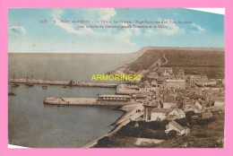 CPA  PORT EN BESSIN  LA VILLE - Port-en-Bessin-Huppain