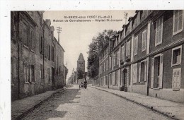 SAINT-BRICE-SOUS-FORET MAISON DE CONVALESCENCE HOPITAL SAINT-JACQUES PASSAGE D'UN SIDE-CAR - Saint-Brice-sous-Forêt