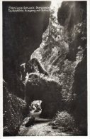 Fotokarte POTTENSTEIN; Fränk. Schweiz, Ausgang Der Teufelshöhle ; 1935 Nach Wiesbaden - Friedberg