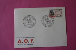 3 NOV 1958 RARE AFRIQUE OCCIDENTALE FRANCAISE  AOF PREMIER JOUR  D´EMISSION OUAGADOUGOU EX HAUTE VOLTA - Covers & Documents