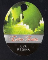 # EXTRA FRUTTA UVA REGINA TABLE GRAPE Italy Fruit Tag Balise Etiqueta Anhänger Cartellino Uva Raisin Uvas Traube - Fruits & Vegetables