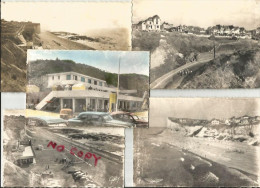 Delcampe - Lot De 5 Cpsm Mesnil-val , Vue Générale De La Plage Vers Criel , Jardin Public ; ATTENTION MAUVAIS ETAT - Mesnil-Val