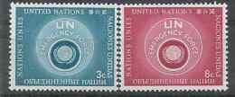 1957 NATIONS UNIES 50-51** OTAN - Unused Stamps
