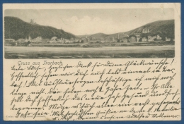 Gruß Aus Trarbach Gesamtansicht über Die Mosel, Gelaufen 1903 ? (AK235) - Traben-Trarbach