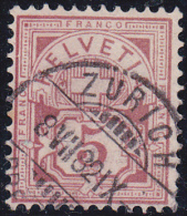 No 54 ( Papier Blanc ) Oblitéré Zürich Le 8.VII.82 - SBZ : 180.- - Oblitérés