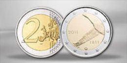FINLANDE 2 Euros 200 Ans De La Banque De Finlande 2011 - Finlandía