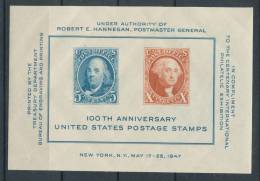 USA 1947 Scott 948 Centenary International Philatelic Exhibition (CIPEX) , MNH ** - Ungebraucht