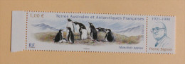 TAAF  Manchot Papous Avec Vignette - Unused Stamps