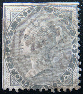 BRITISH INDIA 1856 4as Queen Victoria Used NO WATERMARK SG46 £5 - 1854 Britische Indien-Kompanie