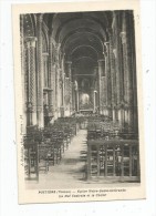 Cp , 86 , POITIERS, église NOTRE DAME LA GRANDE , La Nef Centrale Et Le Choeur , Vierge - Poitiers