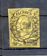 Sachsen Nummernstpl 76 OESLNITZ Auf 11 JOHANN (G9750 - Sachsen