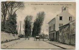 CPA 95  VILLIERS LE BEL ROUTE DE PARIS ENTRE VILLIERS ET SARCELLES - Villiers Le Bel