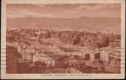 CPA - (Italie) Torino - Panorama E Ponte Umberto I (froissures) - Bridges