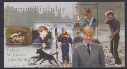 South Georgia 2000 Prince William´s 18th Birthday M/s ** Mnh (23600A) - Zuid-Georgia