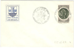 LUSSEMBURGO - LUXEMBOURG - 1972 - Special Cancel, Le President De La Republique Francaise En Visite Officielle - Robe... - Briefe U. Dokumente