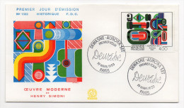 1983--enveloppe 1er Jour-FDC"peinture"--Dewasne--Aurora Set---cachet  PARIS--75 - 1980-1989