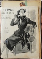 L' HOMME  - 15 Gravures De Mode ( Masculin / Féminin)  - Printemps / Été - Automne / Hiver   1950 à 1962 . - Collezioni