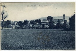 Carte Postale Ancienne Brangues - Vue Générale - Brangues