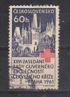 Czechoslovakia   1961 Mi Nr 1292 (a1p5) - Croce Rossa