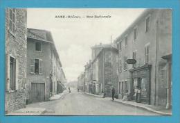 CPA Rue Nationale ANSE 69 - Anse