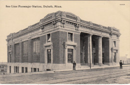 Duluth (Superior) Minnesota MN Minn. - 1910-1915 - Soo Line Passenger Railway Station - VG Condition - 2 Scans - Duluth