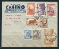 ARGENTINE 1939 N° Usages Courants S/ Enveloppe  Pour La France - Covers & Documents