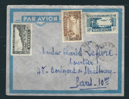 SENEGAL 1939 N° Usages Courants Obl. S/Lettre Entiére Pour La France - Cartas & Documentos