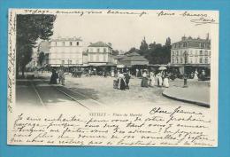 CPA Marchands Ambulants Place Du Marché NEUILLY 92 - Neuilly Sur Seine