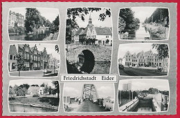 2 AK ´Friedrichstadt´ (Nordfriesland) ~ 1956 - Nordfriesland