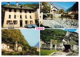 M3251 Cevio - Panorama Multipla - Vedute - Valle Maggia Vallemaggia / Non Viaggiata - Cevio