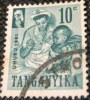 Tanganyika 1961 Independence Day Nurse And Child 10c - Used - Tanganyika (...-1932)