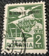 Romania 1930 Official Coronation Of King Karl II 2l - Used - Dienstzegels