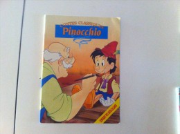 PINOCCHIO Contes Classiques Avec Autocollants Collés Au Bon Emplacement - Contes